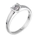 18ct White Gold Third Carat Diamond Solitaire Ring