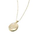 9ct Gold Flower Locket