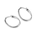 Sterling Silver Creole Earrings