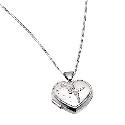 Sterling Silver Diamond Set Fairy Locket