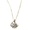 9ct Yellow Gold Diamond Pendant