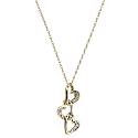 9ct Gold Diamond Set Heart Pendant