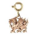 Clogau 9ct Dragon charm