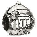 Chamilia - sterling silver tea pot bead