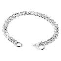 Love Stories Sterling Silver Bracelet 7.5"