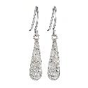 Crystal Bomb Drop Earrings