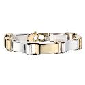 9ct Two Tone Men's Bracelet