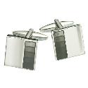 Square Grey Scale Cufflinks