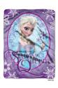 Disney Frozen "Snow Queen" Plush Micro Raschel Thr