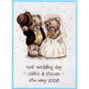 personalised wedding cross stitch