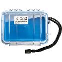 Peli 1020 Microcase Clear with Blue Liner