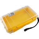 Peli 1060 Microcase Clear with Yellow Liner