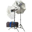 Interfit INT173 Venus 150 Watt Twin Umbrella Kit